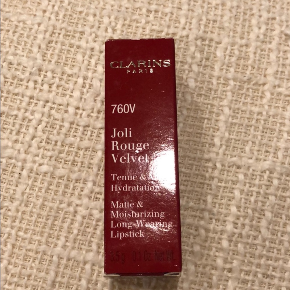 Clarins Joli Rouge Velvet Lipstick-Pink Cranberry